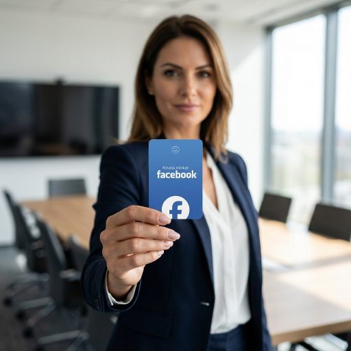 Facebook követőgyűjtő kártya