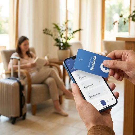 Facebook követőgyűjtő kártya