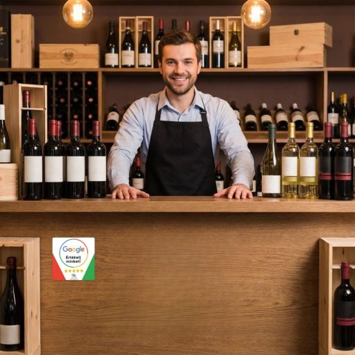 Google értékelésgyűjtő matrica (10x10cm)