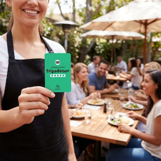 Tripadvisor értékelésgyűjtő kártya