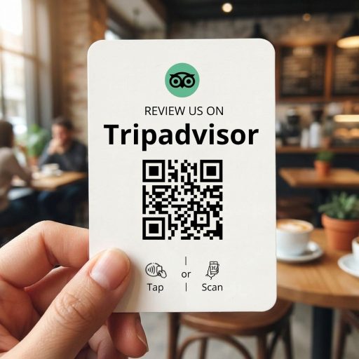 Tripadvisor értékelésgyűjtő kártya
