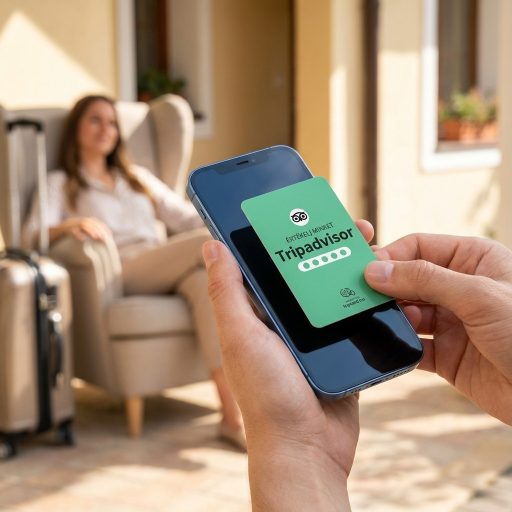 Tripadvisor értékelésgyűjtő kártya